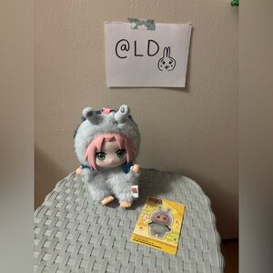 Sakura Beast Party Plush Keychain